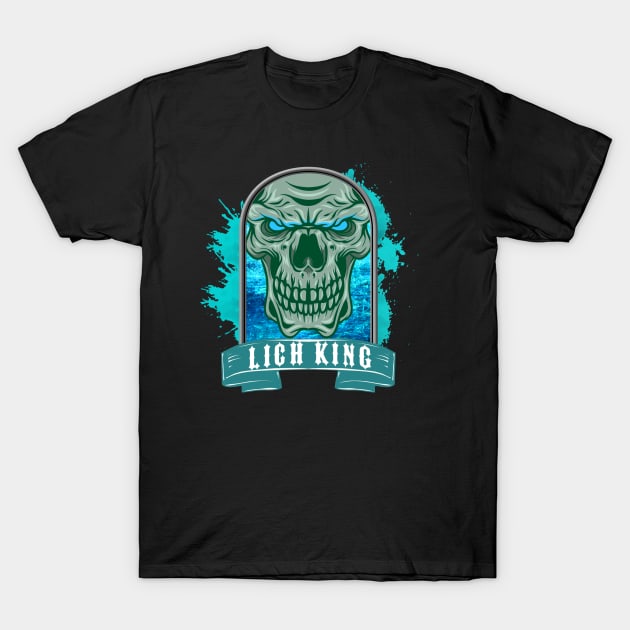 LICH KING T-Shirt by theanomalius_merch